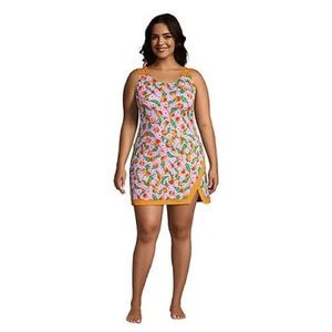 Lands' End Draper James x Lands' End Scoop Neck Swim Dress Swimsuit size 14